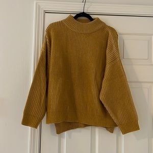 Topshop sweater yellow